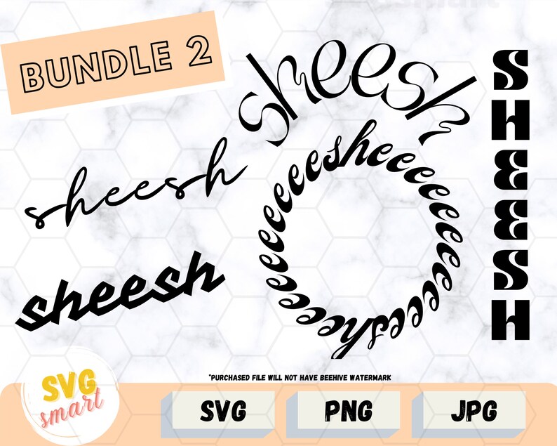 Sheesh Tiktok Meme SVG PNG JPG Cut File Vector Art for Etsy