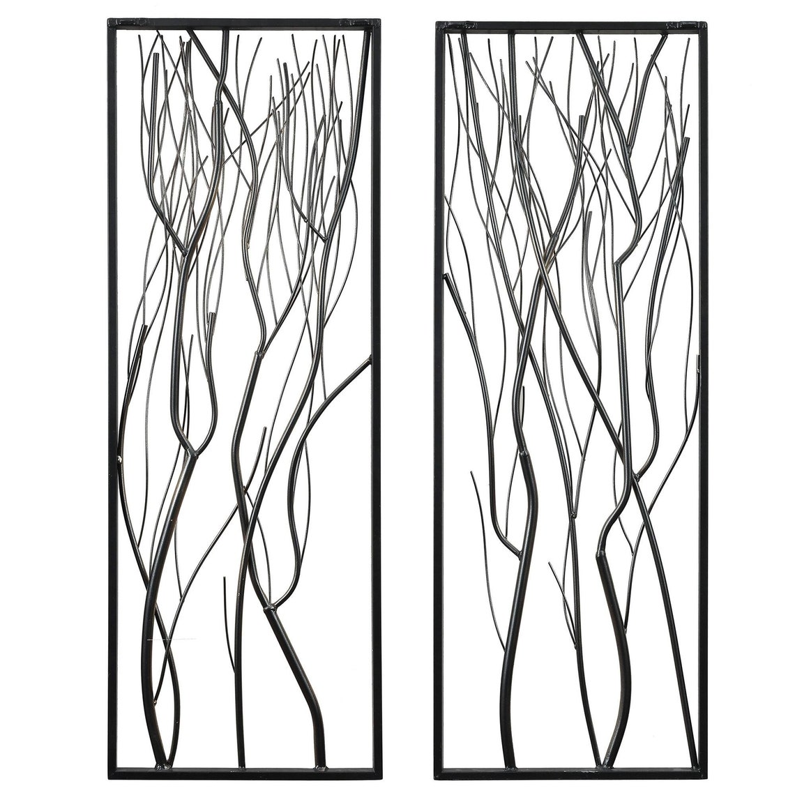 Metal Branch Wall Decor Metal Gold Branch 2 Pieces Wall Etsy