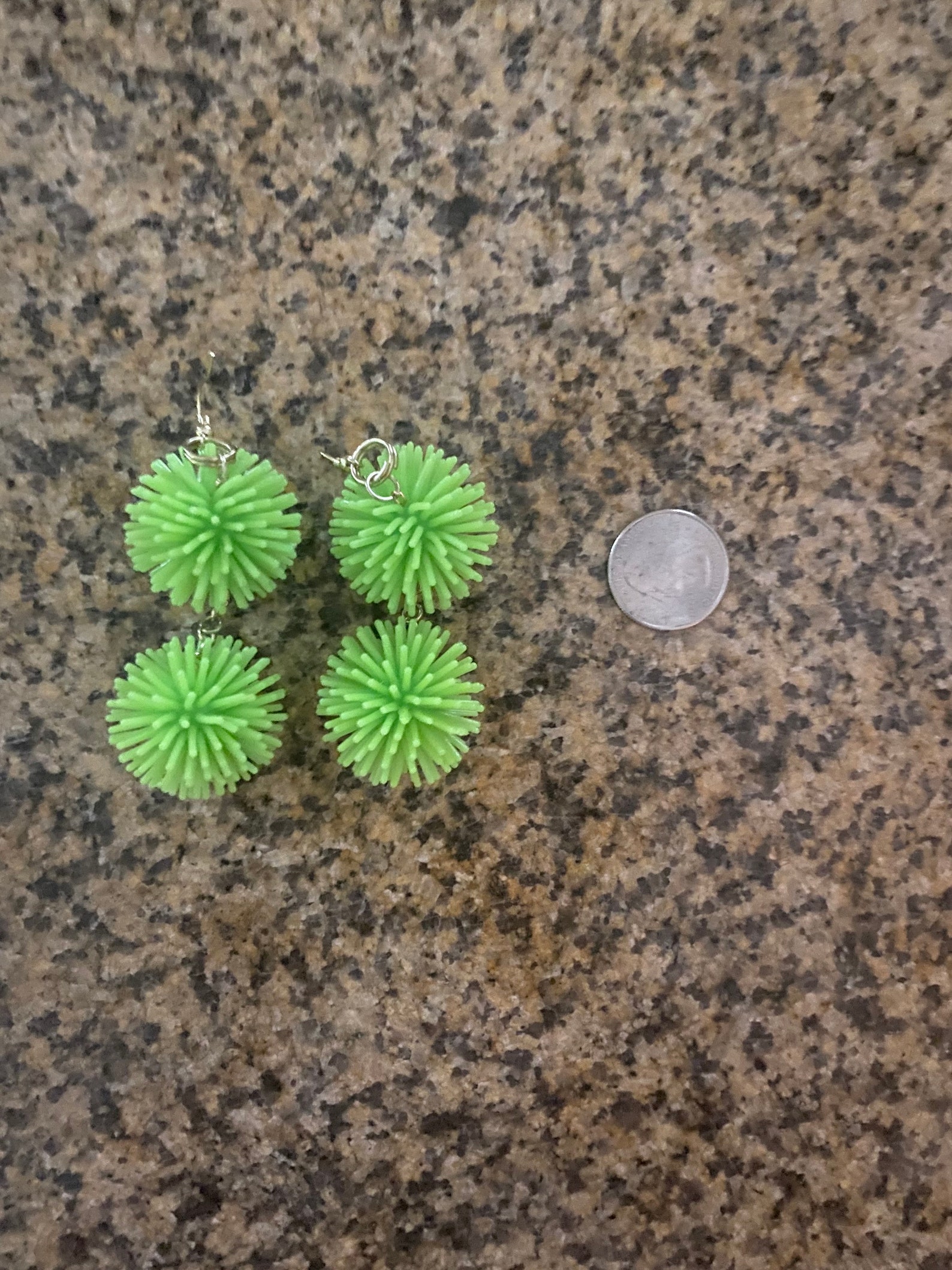 Spiky Ball Earrings Etsy