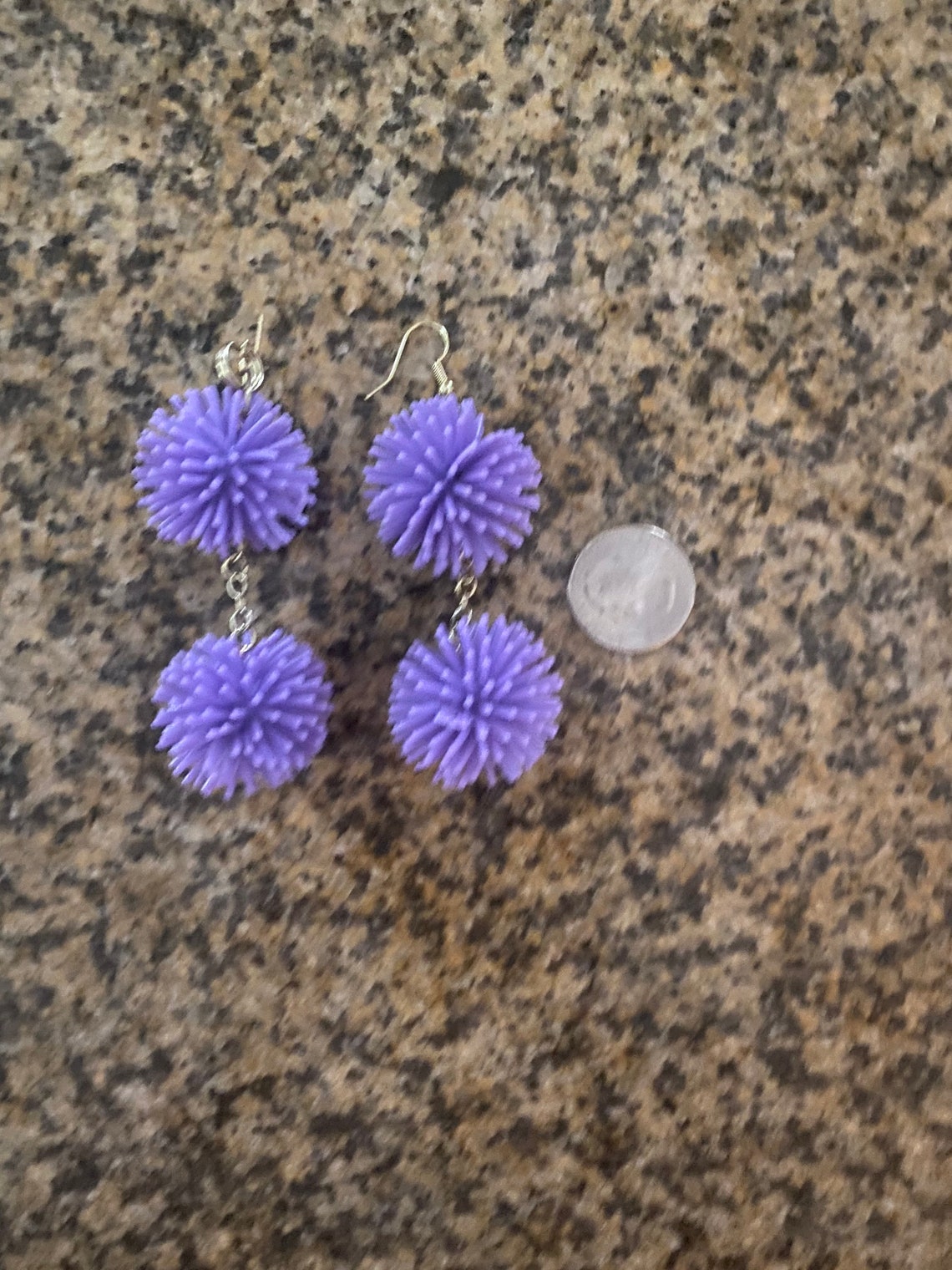 Spiky Ball Earrings Etsy
