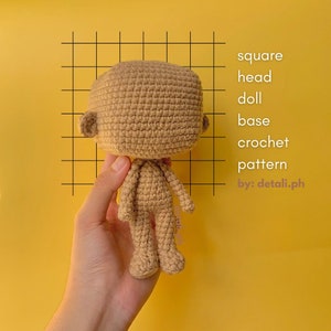 Crochet doll head free pattern sales