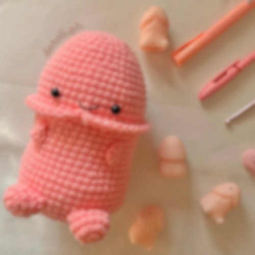 Cute Penis Crochet Pattern | Crochet Plush Pattern, Crochet