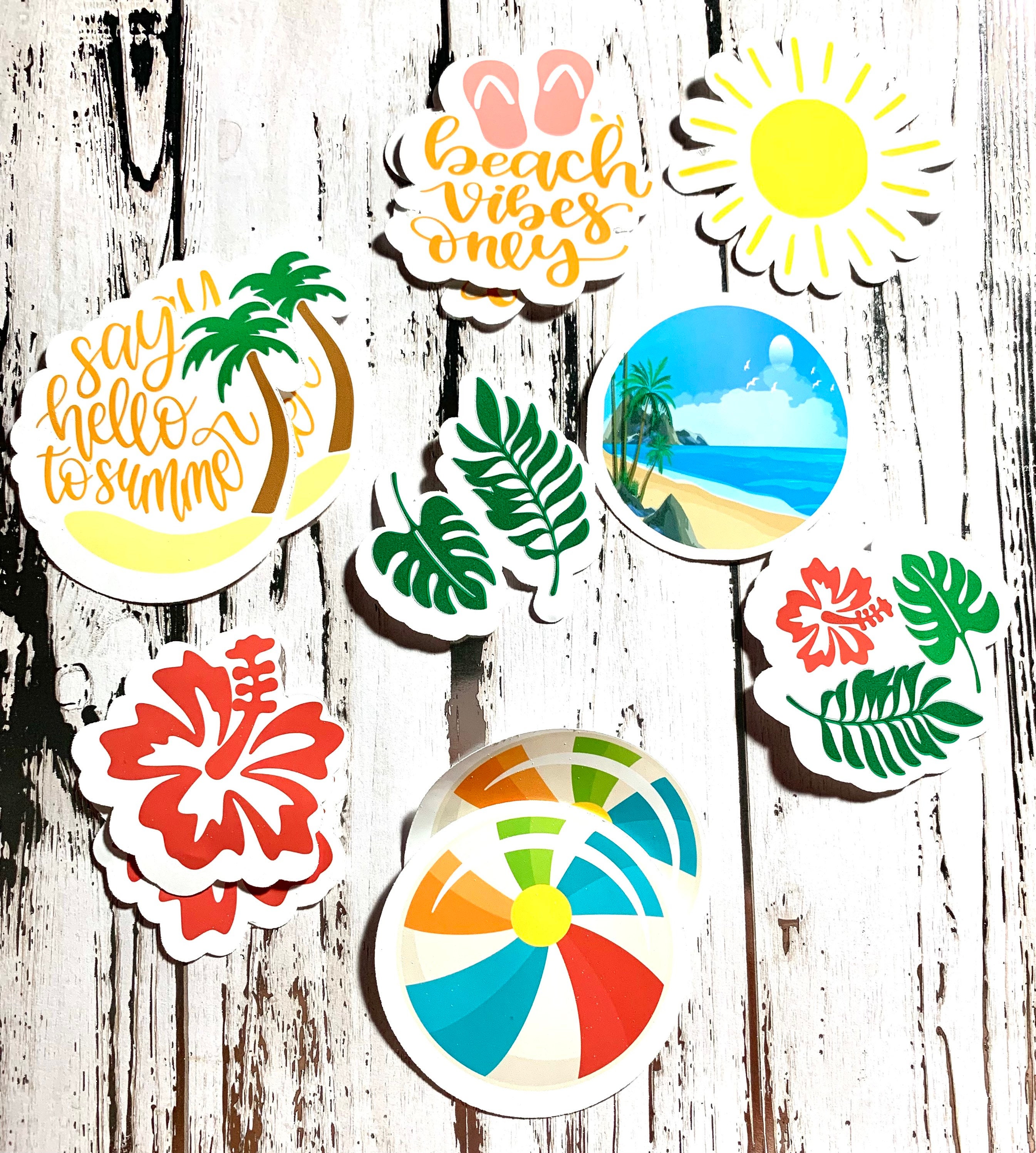 Summer sticker package Etsy