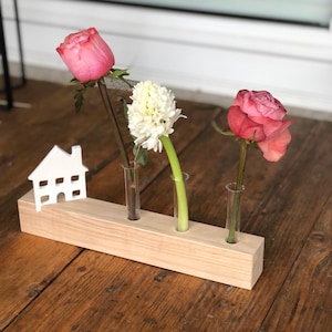 Flower vase house // Spring vase // Raysin house