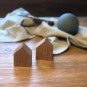 Holzhäuschen 2er Set