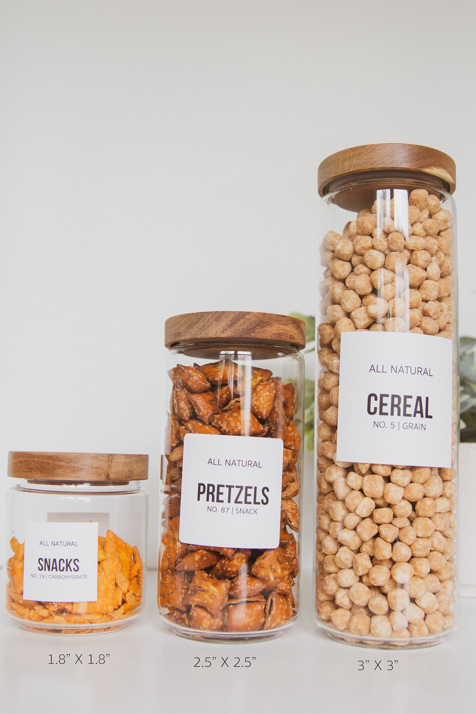 Pantry Labels Minimalist Pantry Labels Aesthetic Pantry Labels Food