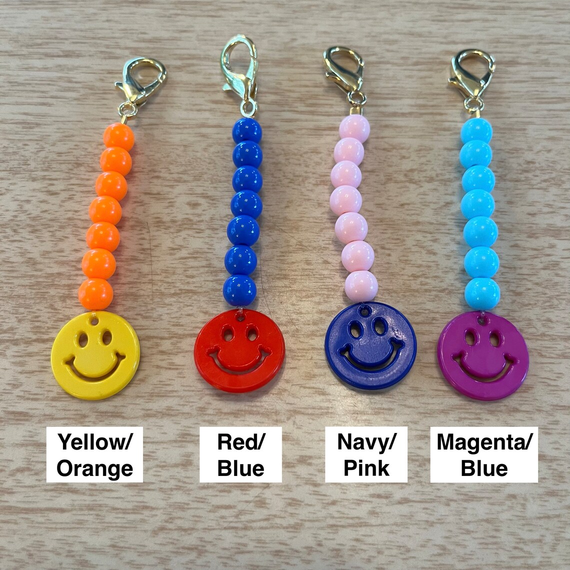 Smiley Face Scissor Fob - Etsy