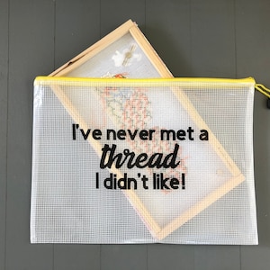Large Project  Bag - 14.9in x 11in