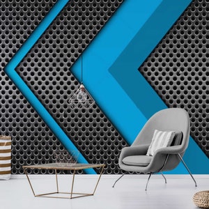 Moderne Spielzimmer Tapete abziehen und aufkleben, 3D-Tapete, Wandbild, selbstklebender Vinyldruck, Tapete für Wohn- und Bürodekoration