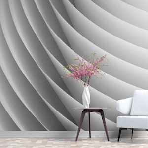 Customizable Realistic 3D Wallpaper: Peel and Stick Vinyl Wall Coverings and 3D Murals for Contemporary Home Decor Removable Adhesive mural