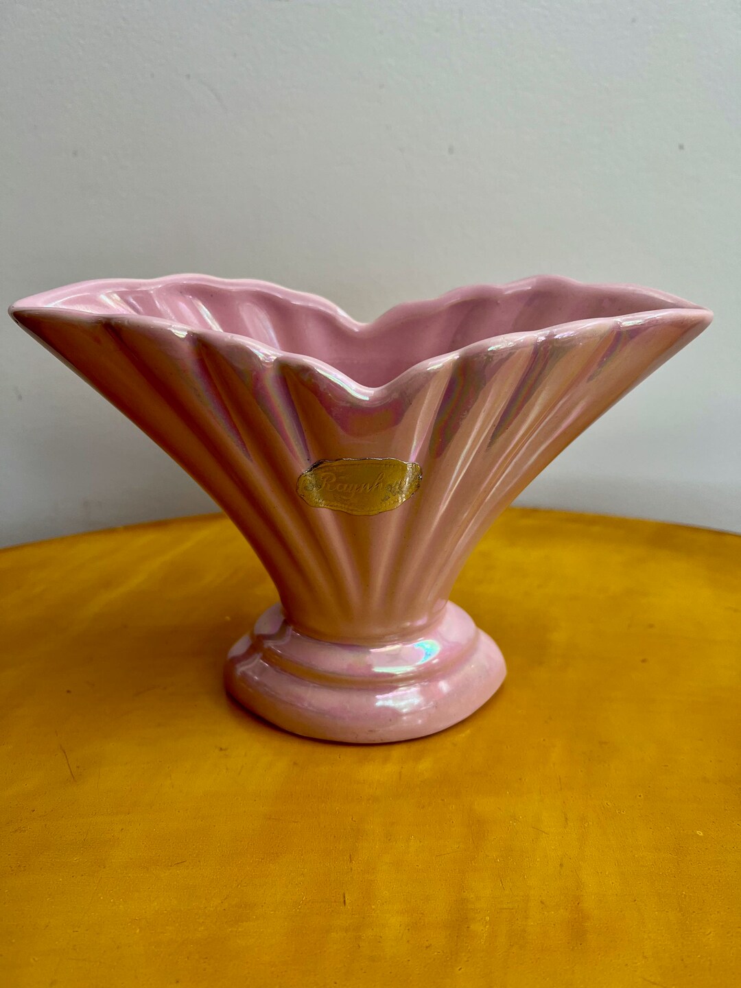 Vintage Raynham Pottery Lustre Vase C.1950s Etsy