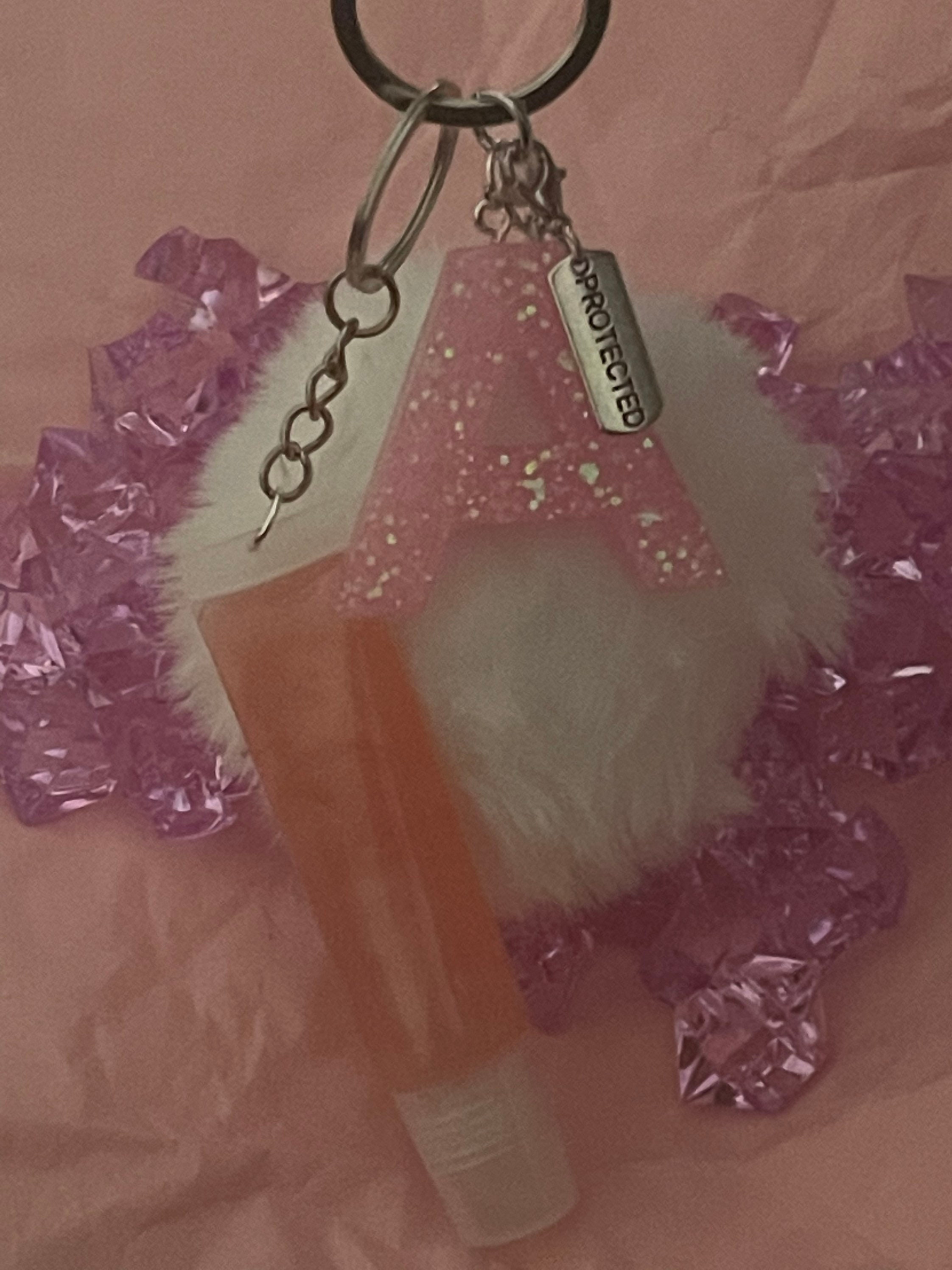 4 Pc Lip gloss key chain Etsy