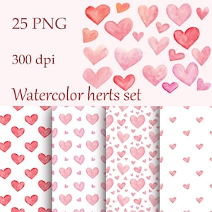 Herz Form Png, Aquarell Clipart, Aquarell Formen, rosa Herz, Liebe Herz Png, Herzen, Hochzeit Clipart, Liebe Clipart, Valentinstag Herz