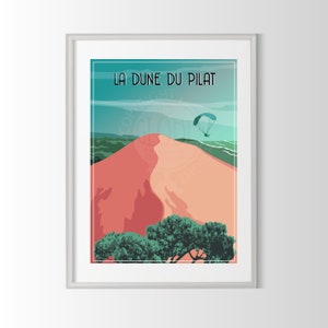 cartel de la duna de pilat, cartel de la ciudad de francia, cartel de la duna de pilat, cartel de la ciudad de francia, cartel del suroeste