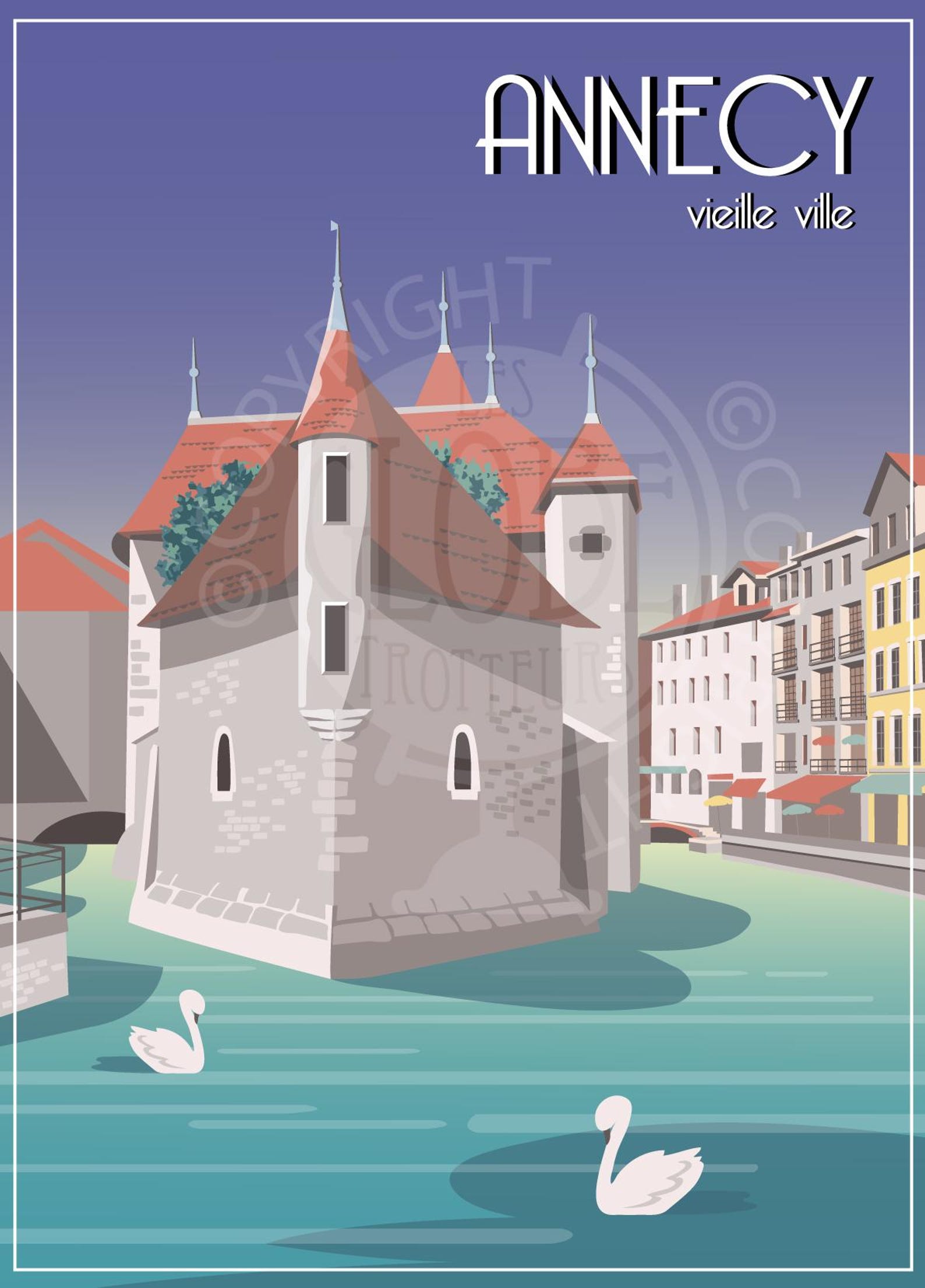 Affiche Annecy