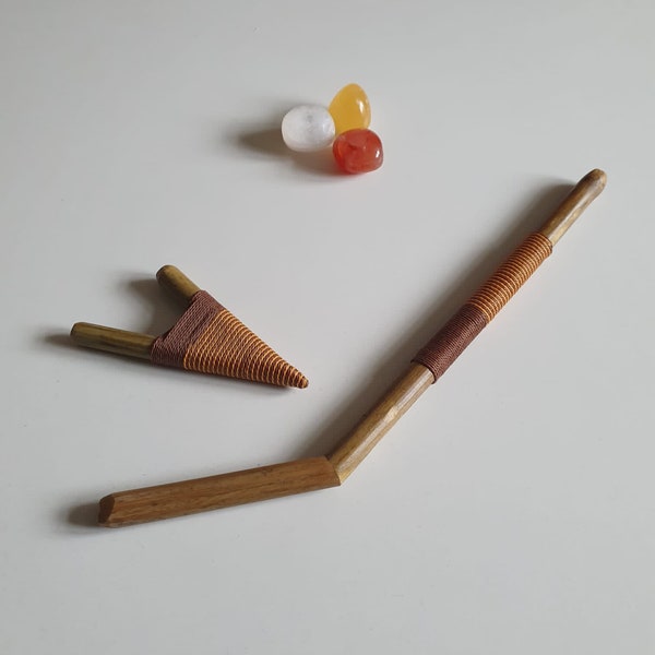 Tepi + Kuripe Set | Ceremonial Pipe Set | Rapè Applicator | Shamanic Pipes