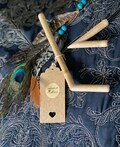 Tepi Kuripe Set | Ceremonial Pipe Set | Rapè Applicator | Shamanic Pipes