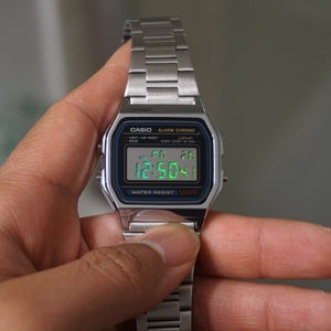 Casio Modified With Rainbow Digits on Mirrored Etsy
