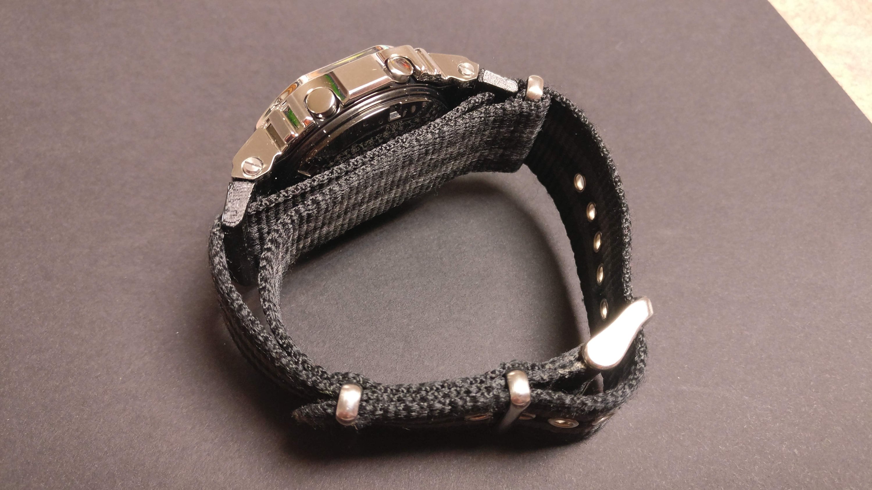 Casio G-shock GMWB5000 Loop Adapters for Nylon, Canvas, or Leather 