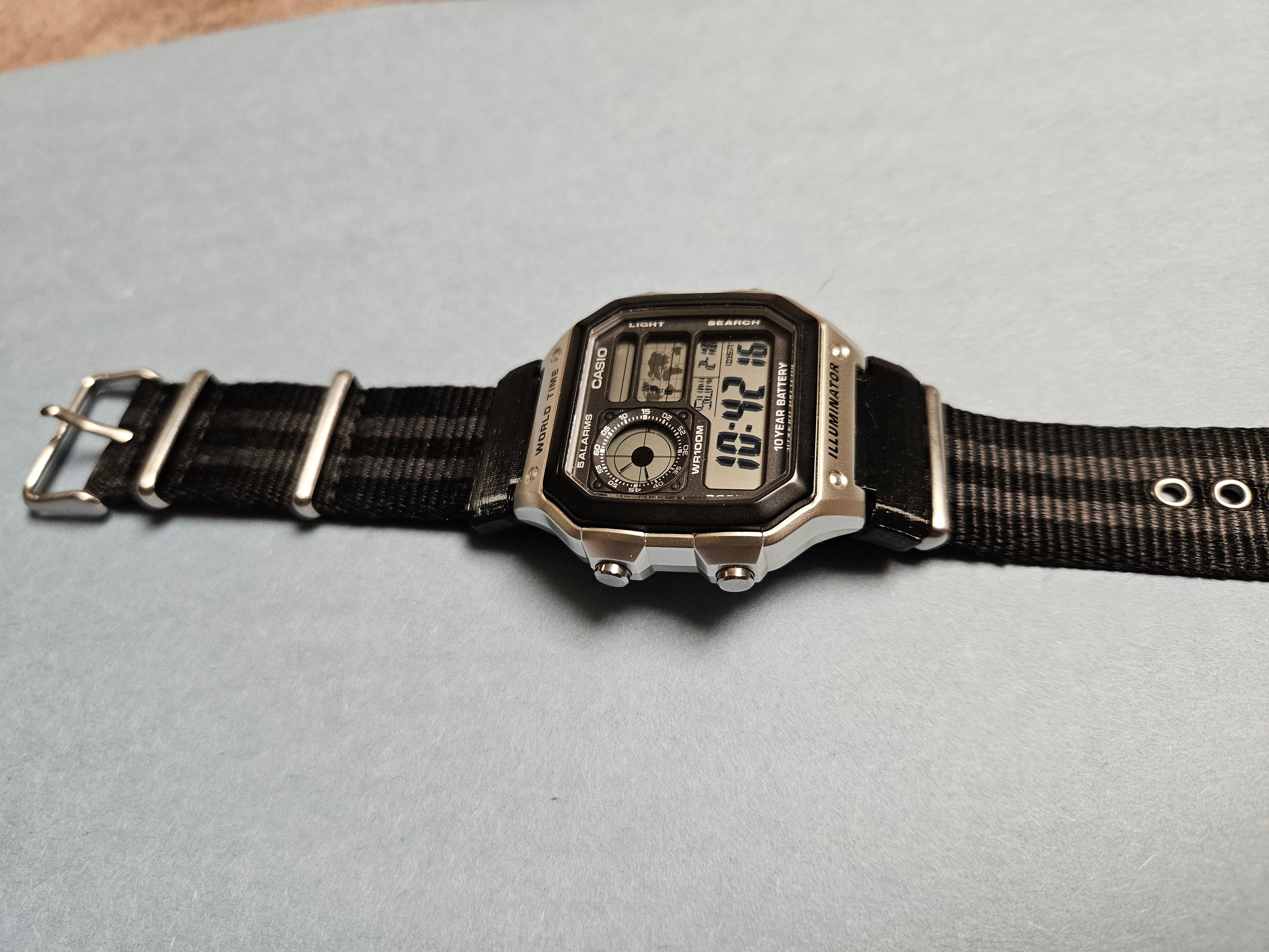 Adattatore Cinturino Orologio CASIO Mod AE1200 Da 18 Mm A 22 - Foto 4