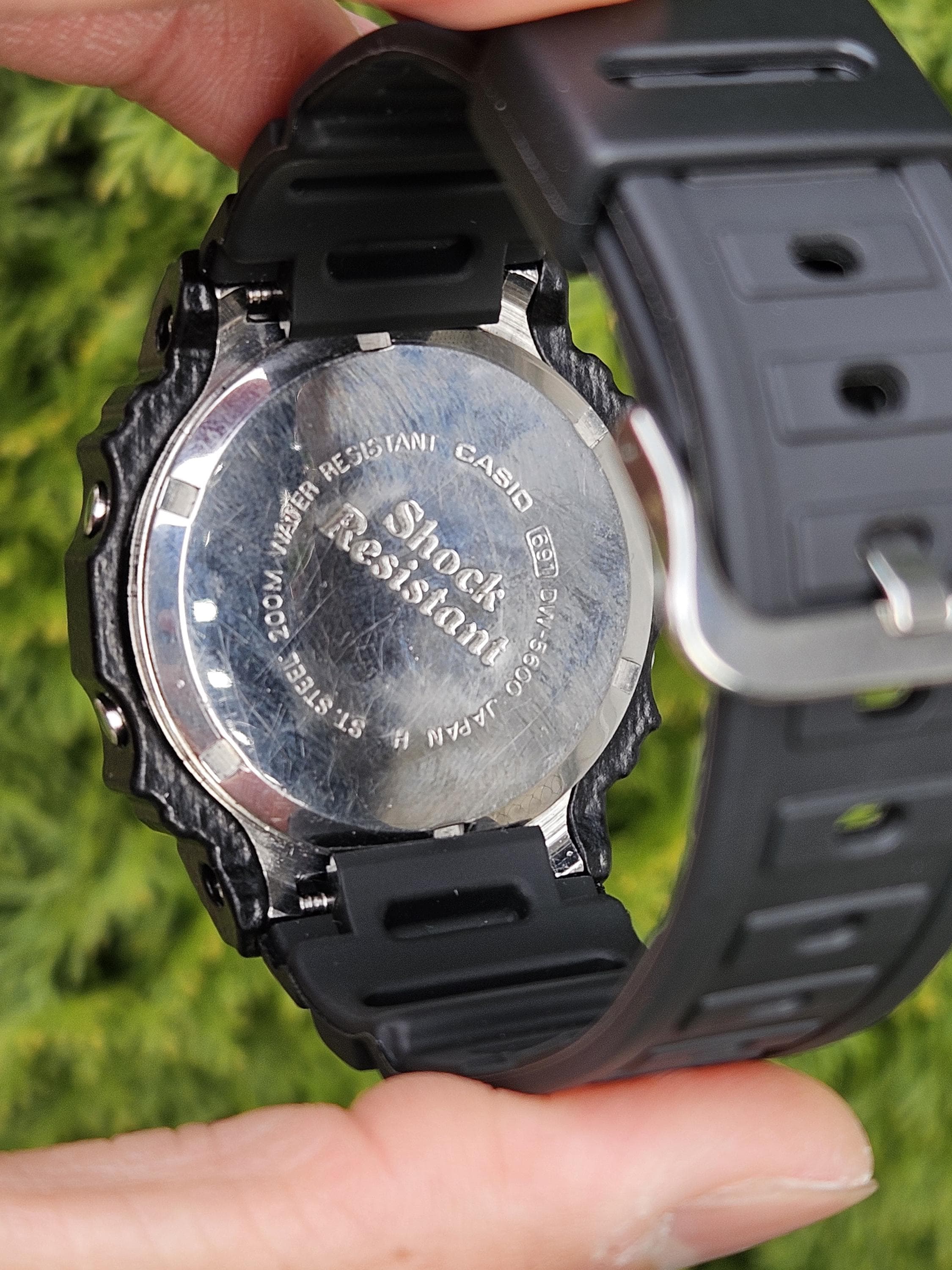 DW5600C ベゼル交換品。DW5000C、DW5100C、DW5200C、DW5300C、DW5800C