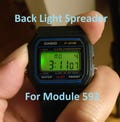 Back Light Spreader for Casio F-91W, A-158, A-159, A-171, W-59, F-94W, Sensor, Ollee, and more. Drop-in, No Soldering Modification / Upgrade product logo