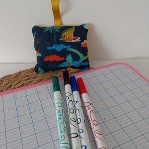 Eponge pour ardoise effaçable,  éponge ardoise scolaire, ardoise école