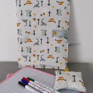 Kit Ardoise 3 En 1 – Craies Et éponge Incluses, Tableau Noir 29x21 Cm, Pour L’école Et Les Loisirs
