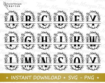 Download Monogram Svg Etsy