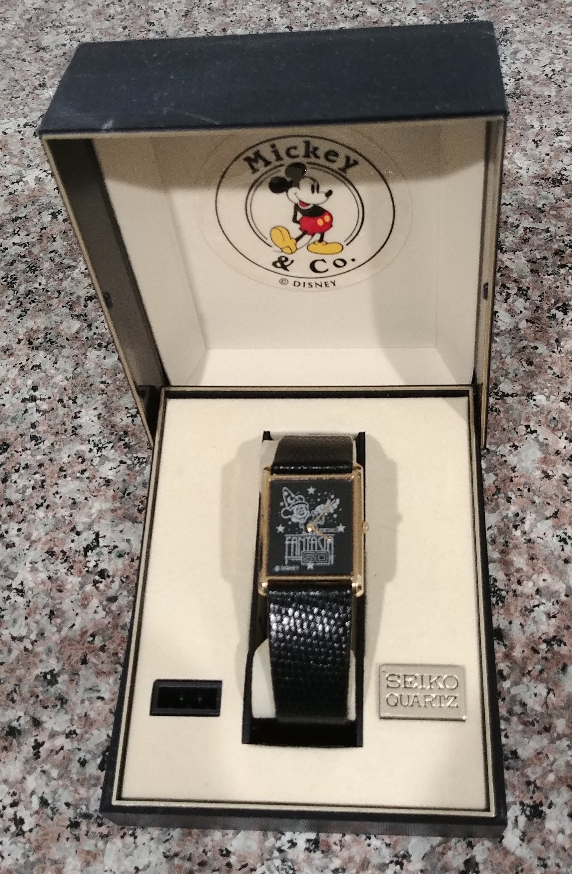 Seiko 5Y30-5069 Fantasia Mans 25mm X 32MM Mickey Mouse - Etsy UK