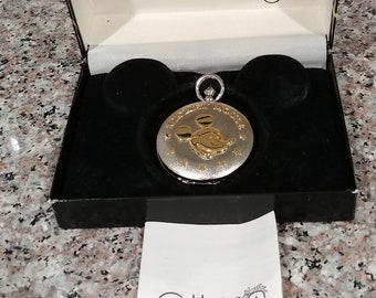 colibri mickey mouse pocket watch