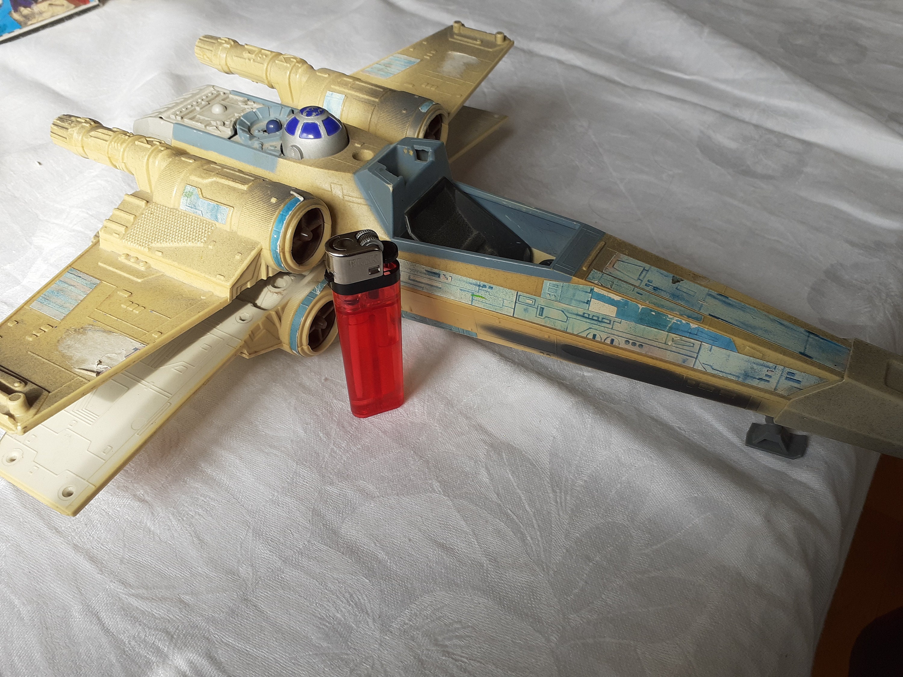 Vintage Star Wars Xwing Toy Model Etsy
