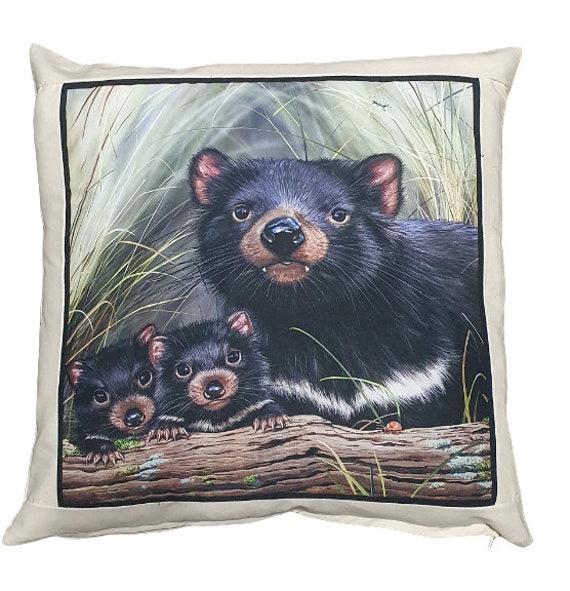 tasmanian devil pillow