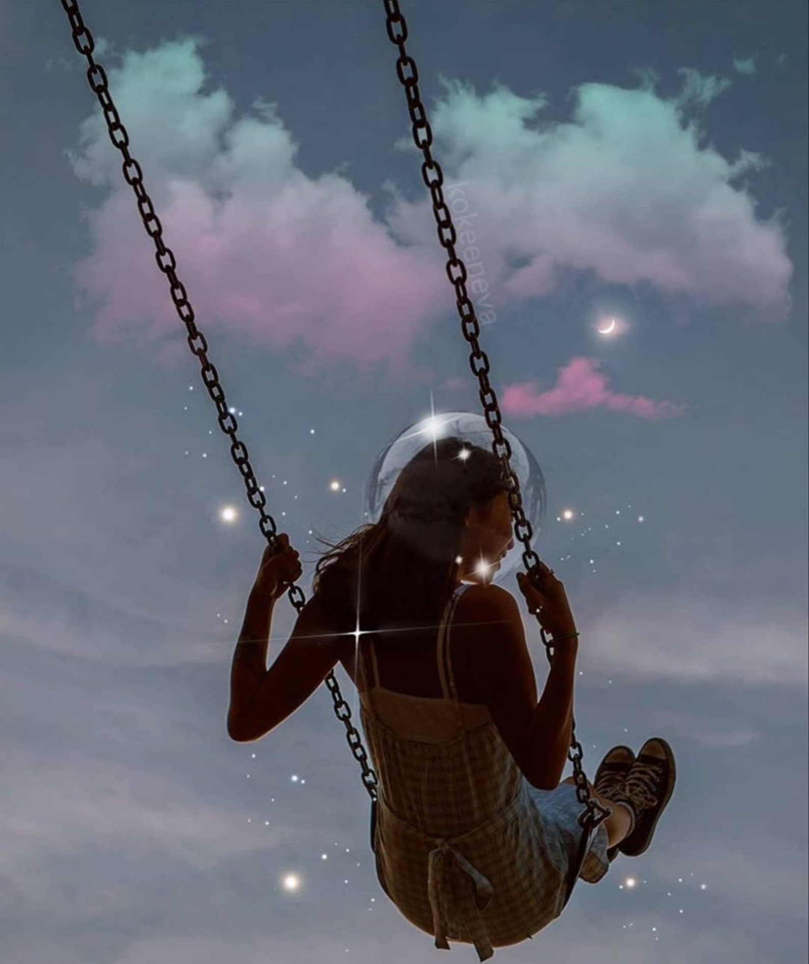 Fly To The Sky Art downloadable high resolution digital jpg Etsy