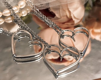 Forktine Heart Necklace, Heart Necklace, Heart Jewelry, Necklace, Spoon Jewelry