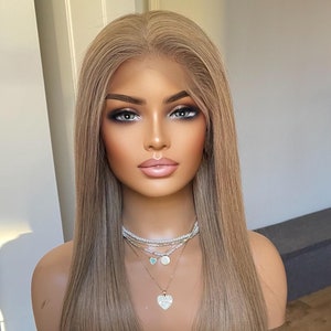 Serene Ash Blonde Human Hair Wig Abstract Collection Serene Ash Blonde Human Hair Wig Abstract Collection