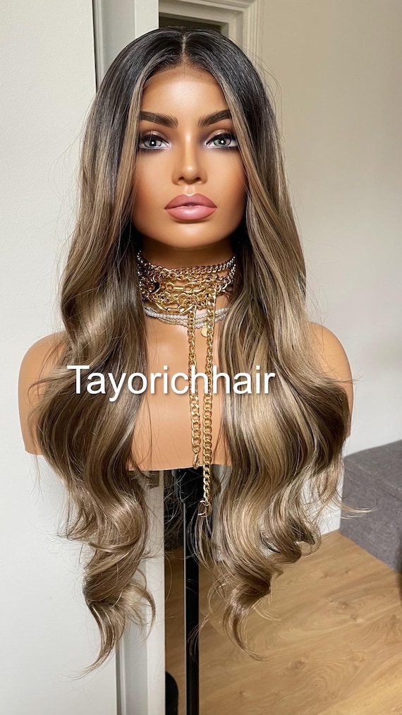Brown Blonde Highlights 24\