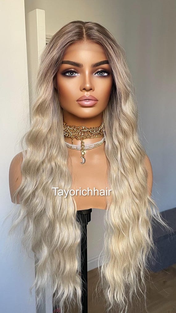 ?CAMERON  24” LIGHT BLONDE BODYWAVE LACEFRONT Wig Cameron - Lace Front Wig by Jon Renau main image 4