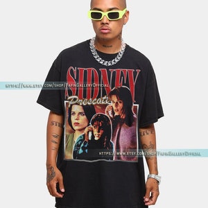 SIDNEY PRESCOTT SCREAM Shirt, Neve Campbell Scary Movie Shirt, Scary Horror Tees, Kill3r Homage Fan T-Shirt Sidney Stu Matcher Scream Gift L image 2