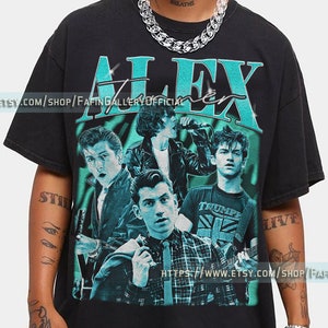 ALEX TURNER Vintage Shirt, Alex Turner Vocalist Singer Tshirt, Alex David Turner Fan Tees, Alex Turner Retro 90s Sweater Alex Turner Merch L