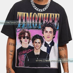 RETRO Timothee Chalamet Vintage Shirt | The kinngg Homage Tshirt | Timothee Chalamet Duune Fan Tees | Timothee Chalamet Retro 90s Sweater F