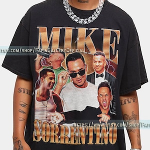 Limited MIKE Sorrentino Vintage T-Shirt, Gift For Women and Man Unisex T-Shirt H Fg