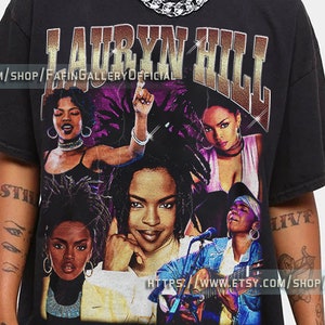 Lauryn Hill Vintage Shirt / Lauryn Noelle Hill Homage Tshirt / Lauryn Hill Rapp Tees / Lauryn Hill Retro 90s Sweater / Lauryn Hill Gift FG