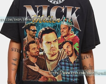 NICK MILLER Shirt, Nick Miller Homage Vintage Tshirt, Nick Miller Retro Fan Tees, Nick Miller Retro 90s Sweater, Nick Miller Merch Gift L06