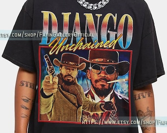 RETRO DJANGO UNCHAINED Shirt, Dr. Kingschultz Shirt, Dr. Kingschultz Django Unchained Retro Shirt Django Unchained Homage Django Unchained L