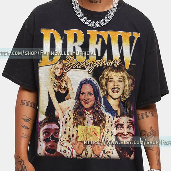 DREW BARRYMORE Vintage Shirt | Drew Barrymore Homage Tshirt | Drew Barrymore Fan Tees | Drew Barrymore Retro 90s Sweater Drew Barrymore fL