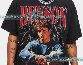 RETRO BENSON BOONE Shirt, Benson Boone Vintage, Benson Boone Homage, Benson Boone Fan Tees | Benson Boone Retro 90s Sweater | Benson Boone L