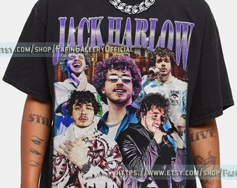JACK HARLOW Homage Hangout Shirt, Jack Harlow Industry Baby Shirt, Jack Harlow Rapper Hip Hop ft. Doobie Style 90s Shirt, Jack Harlow Gift L
