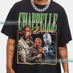 RETRO DAVE CHAPPELLE Shirt, Dave Chappelle Tour, Dave Chappelle Hommage Shirt, Dave Chappelle lustiges Shirt, Dave Chappelle Comedian Shirt F