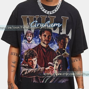 WILL GRAHAM Shirt, Protagonist of Thomas Harris, Fictional character Shirt, Will Graham Homage Tshirt Will Graham Fan Tees Will Graham Tee F